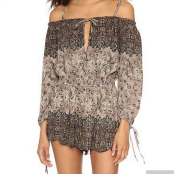 Free People So Divine One Piece Romper NWT - Picture 2 of 4